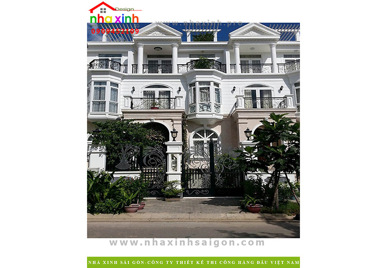 Mẫu Thiết Kế Nhà 3 Tầng Cổ Điển | NP-177