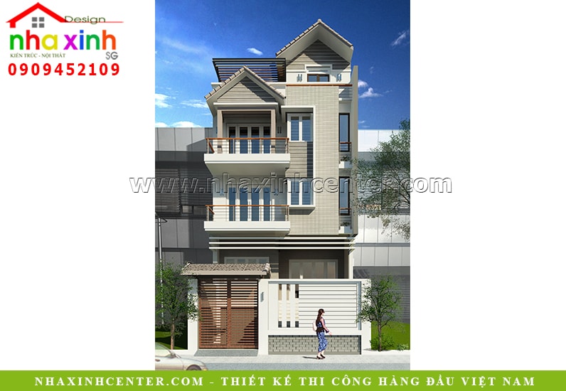 NHÀ PHỐ ĐẸP 4 TẦNG | ANH TRẦN | NP-127