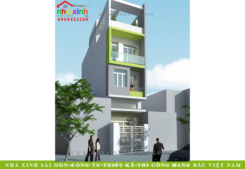 Nhà Phố Đẹp 3 Tầng Anh Hải Bình Tân | NP-NX166