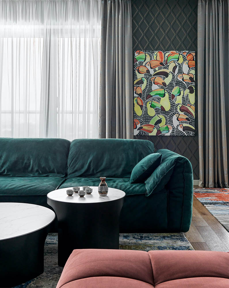 Nội thất phòng khách view 02