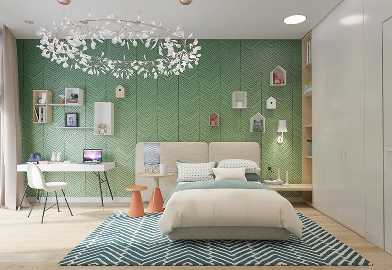 Thiết kế phòng ngủ cho bé trai