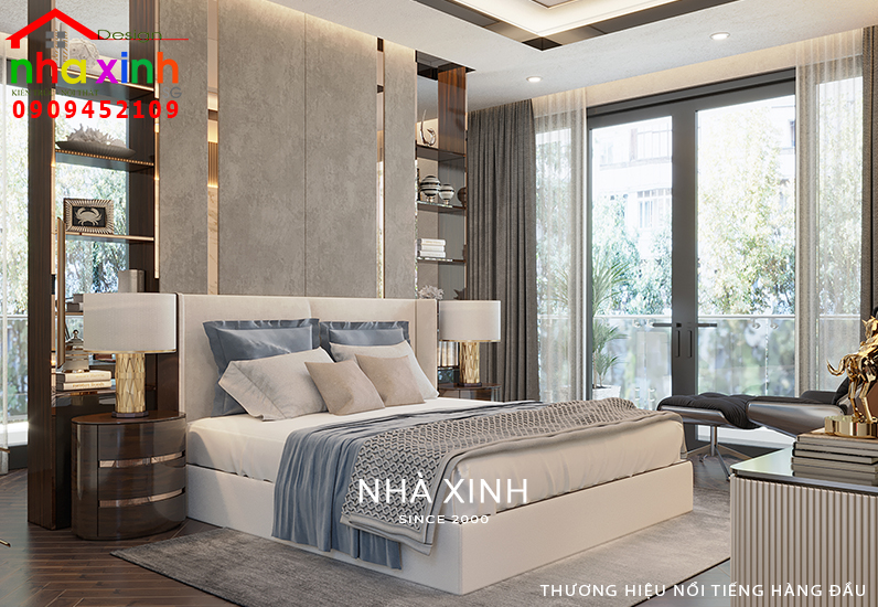 Thiết kế phòng ngủ master không gian mở