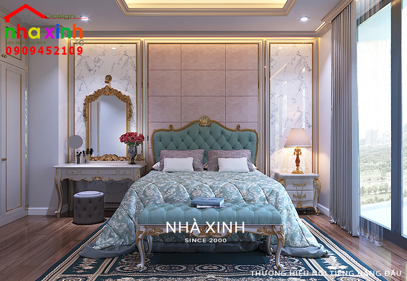 Trang trí nội thất phòng ngủ con trai