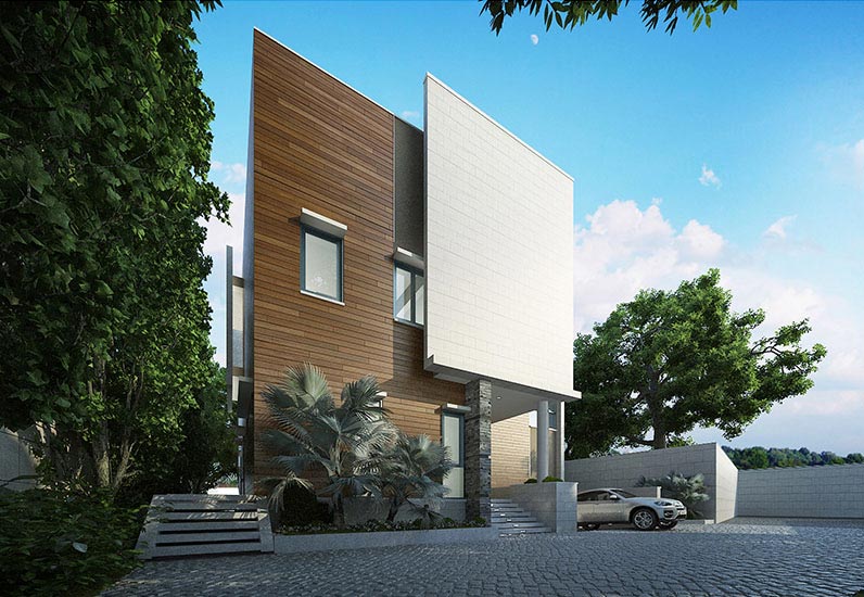 biệt thự sân vườn 3 tầng 6