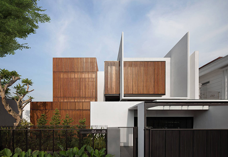 Ngoại thất biệt thự có hồ bơi đẹp 