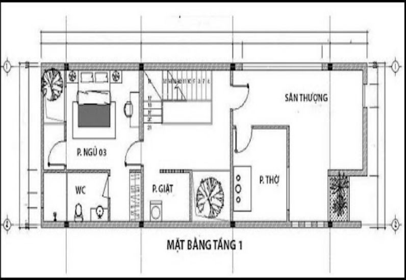 Mặt bằng tầng 3