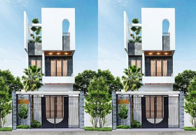 Mẫu thiết kế nhà 3 tầng đẹp hút hồn