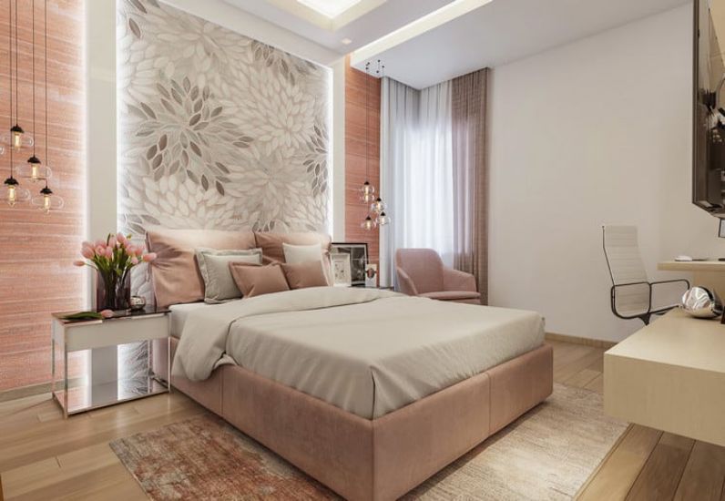 Thiết kế phòng tắm với nội thất hiện đại 