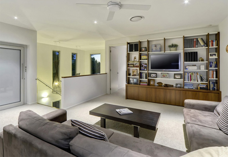 Phòng giải trí được thiết kế dành riêng cho các thành viên trong gia đình