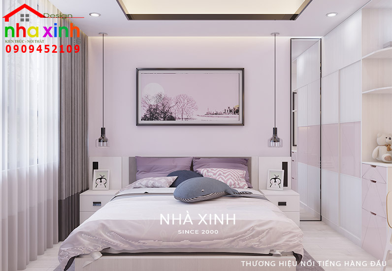 Nội thất phòng master siêu sang trọng