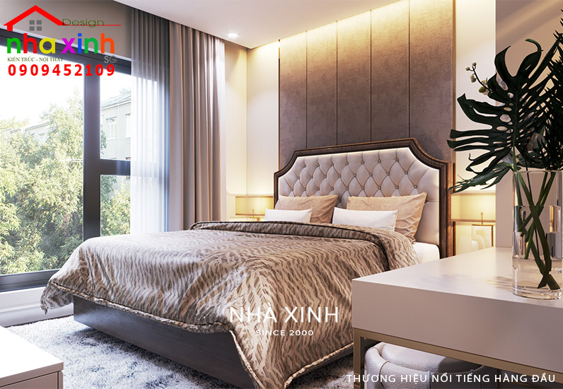 Mẫu thiết kế nội thất phòng ngủ master đẹp và sang trọng