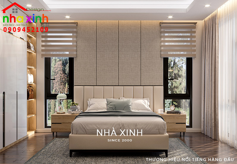 Thiết kế nội thất phòng ngủ cho khách