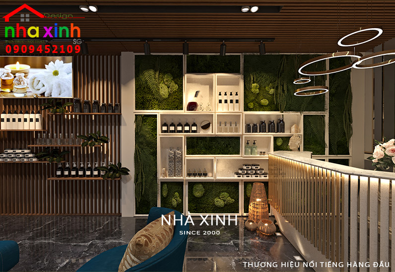 Không gian xanh cùng vật liệu gỗ trang trí mang lại sự ấm cúng và mộc mạc