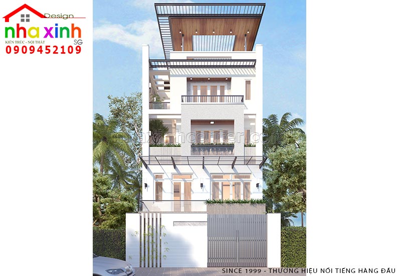 Thiết Kế Biệt Thự Đẹp Hiện Đại Chị Mai | GĐ Cty XD Cảng Biển | BT-173