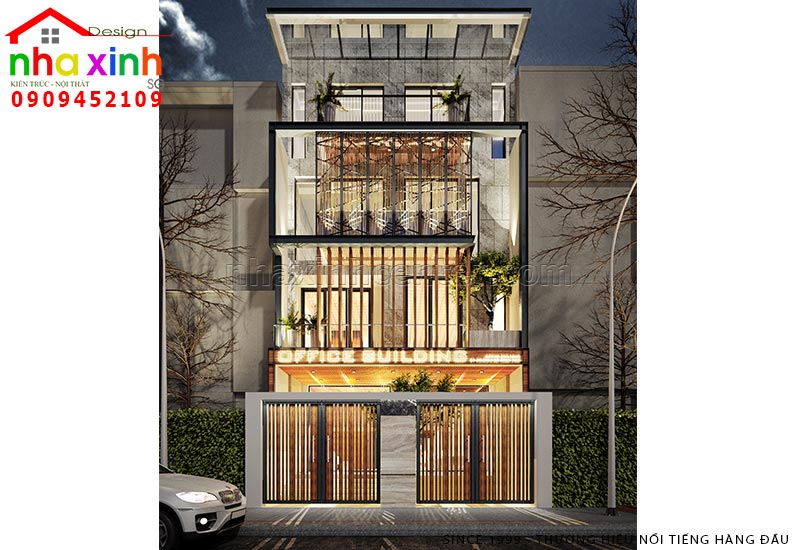 Thiết Kế Văn Phòng Kết Hợp Nhà Ở | Chị Châu | Quận 2 | NP-107