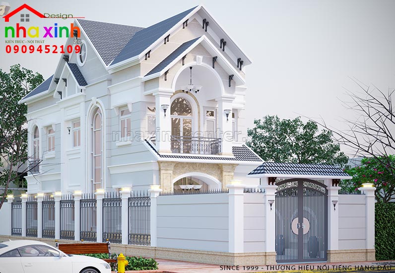 Mẫu Nhà Phố Phong Cách Biệt Thự Vườn | Ông Nam | Hóc Môn | NP-109