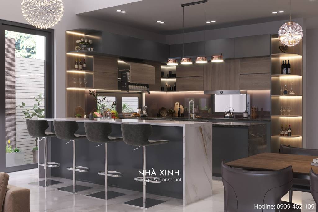 Mẫu Nội Thất Đẹp Cho Nhà Phố | Anh Thành | NT-295